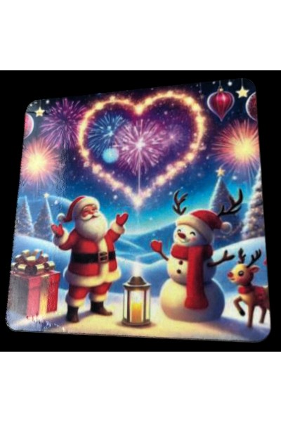 Ahşap 2 li bardak altlığı aşk sadakat evliiik vazgeçilmezlik manifest 